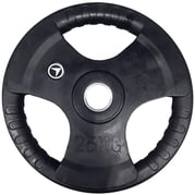 Viktskiva 25 kg, FitNord Tri Grip 1