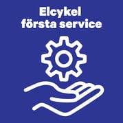 Elcykel första service 1
