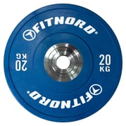 FitNord Competition Bumper Viktplatta 20 kg 1