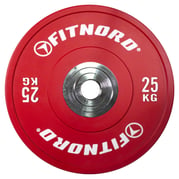 FitNord Competition Bumper Viktskiva 25 kg 1