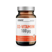 ICONFIT D3-vitamin 100 μg, med vindruvskärnolja, 90st