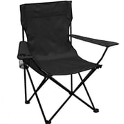 SportVida Hopfällbar campingstol med ryggstöd