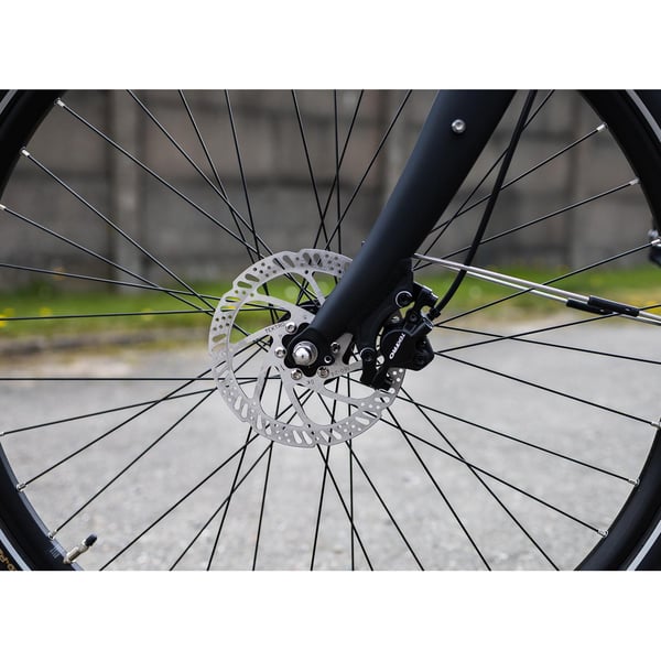 Winther Superbe 3 Elcykel, Svart matt
