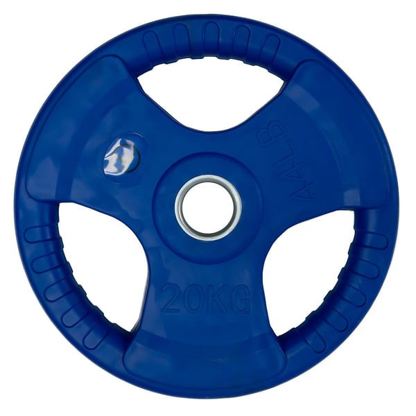 FitNord Tri Grip Color Viktskiva 20 kg 1