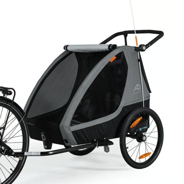 ArmorDuty TR-01 Cykelvagn för två barn 3
