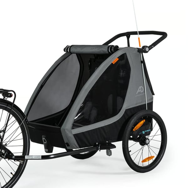 ArmorDuty TR-01 Cykelvagn för två barn 4