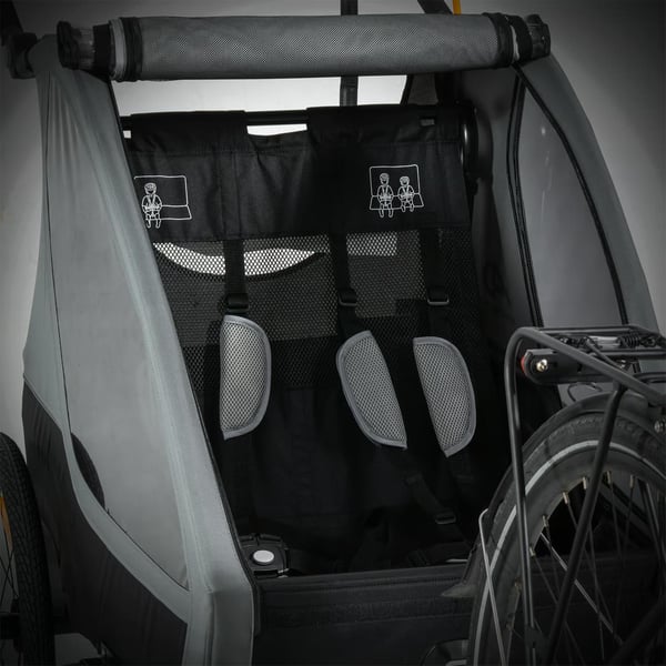 ArmorDuty TR-01 Cykelvagn för två barn 17