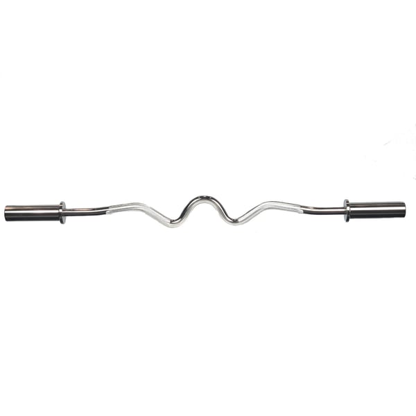 FitNord Super-curlstång 120 cm, 50 mm för viktskivor 1