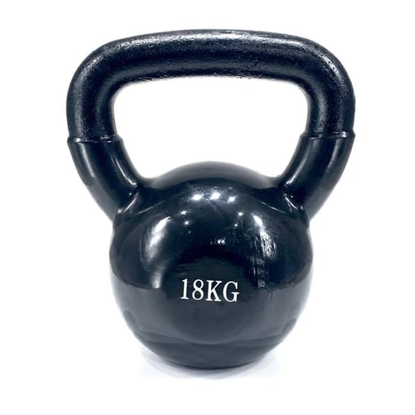 FitNord Vinylbelagd Kettlebell 18 kg 1