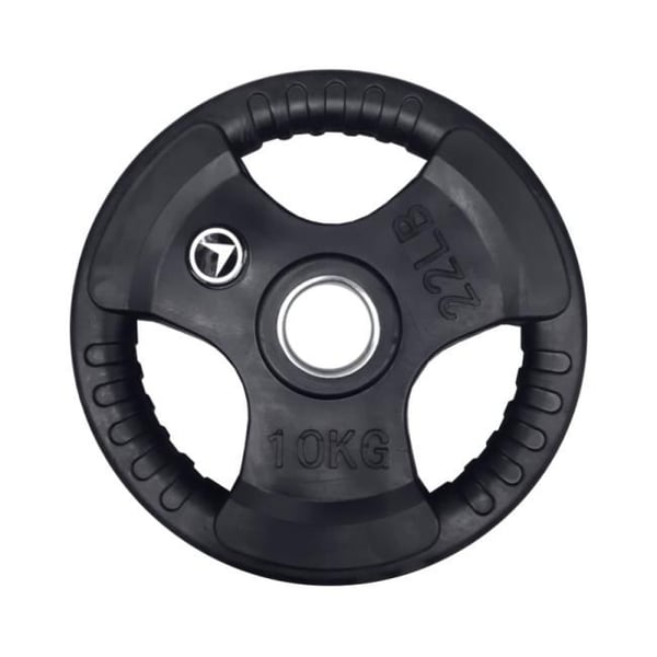 Viktskiva 10 kg, FitNord Tri-Grip 1