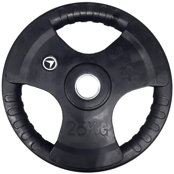 Viktskiva 25 kg, FitNord Tri Grip 1