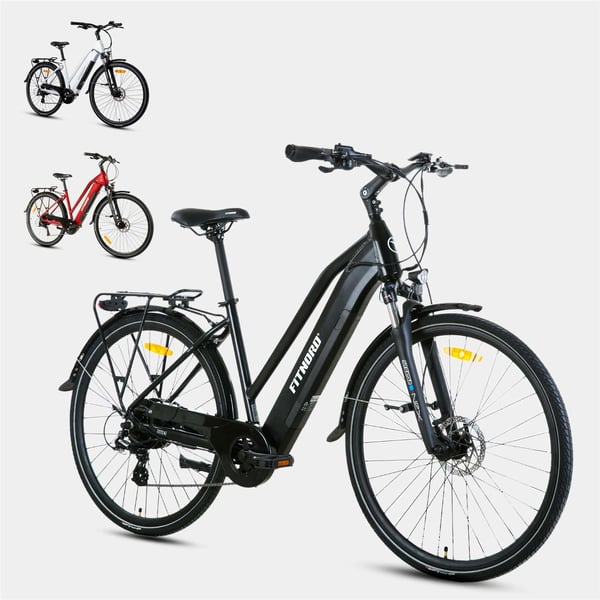FitNord Ava 300 Elcykel, svart (720 Wh batteri) 3