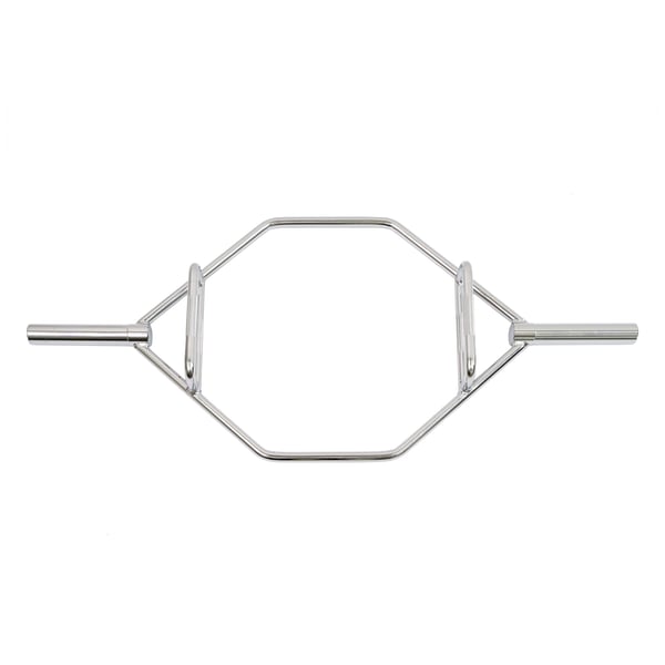 FitNord Hex Bar Marklyftstång, silver 1