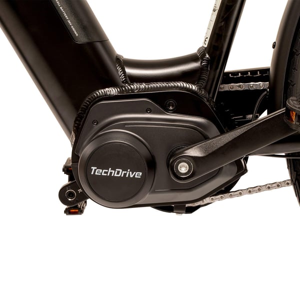 FitNord Classic 500 Elcykel, svart (630 Wh batteri)  med ytterligare ett års garanti 7