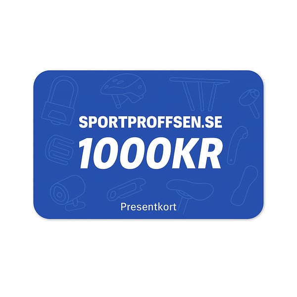 Presentkort för cykeltillbehör 1000kr 1