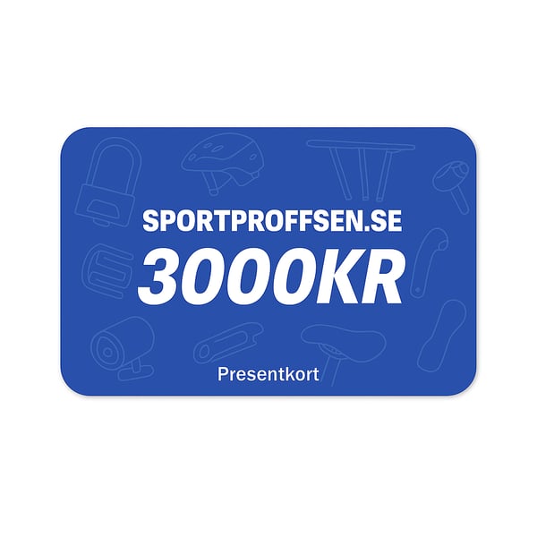 Presentkort för cykeltillbehör 3000kr 1