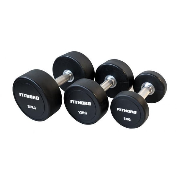 FitNord Diamond PU Hantlar 25 kg (par) 1