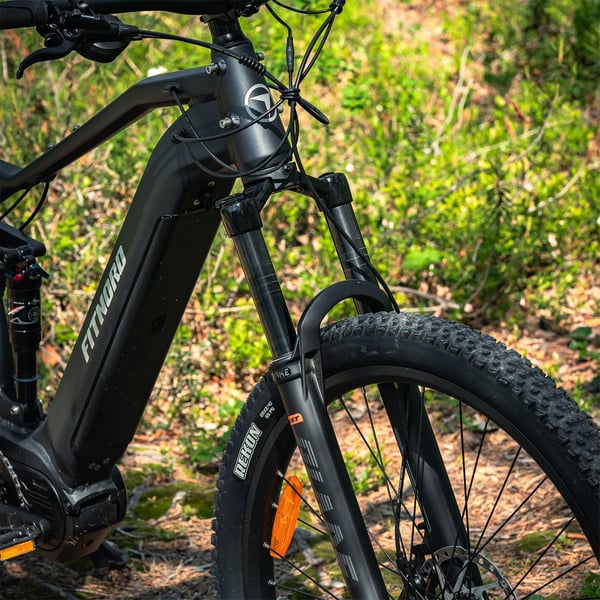 FitNord Ranger 700FS Elmountaincykel G2, svart 17