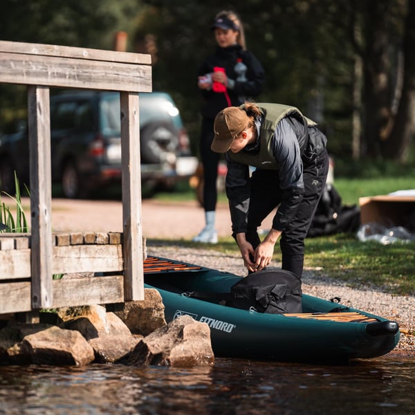 FitNord Seal Two tvåsitsig kajak, mörkgrön G2 6