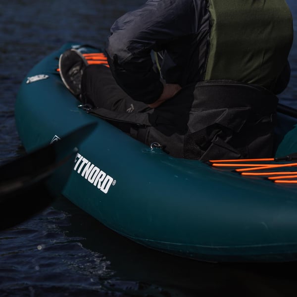FitNord Seal One ensitsig kajak, mörkgrön G2 4