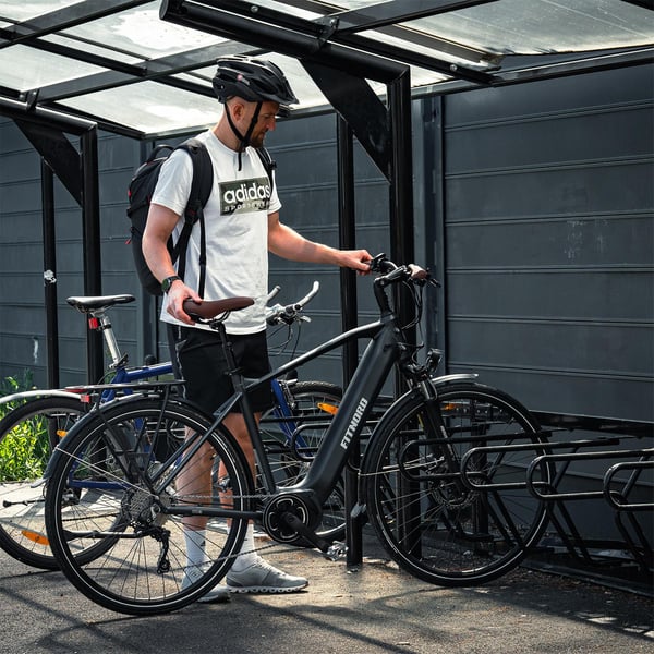 FitNord Venture 500 Elcykel G2, svart 4