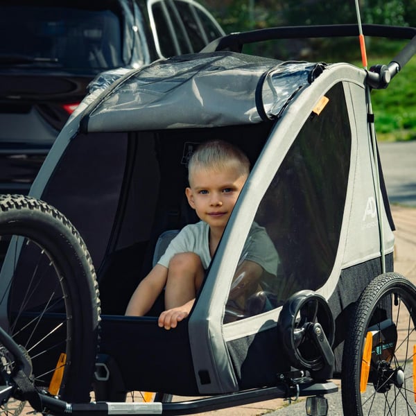 ArmorDuty TR-01 Cykelvagn för två barn 20