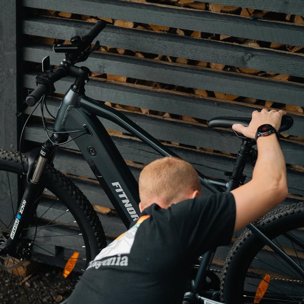 FitNord Ranger 300 Elmountainbike 2024, svart (720 Wh batteri) 7