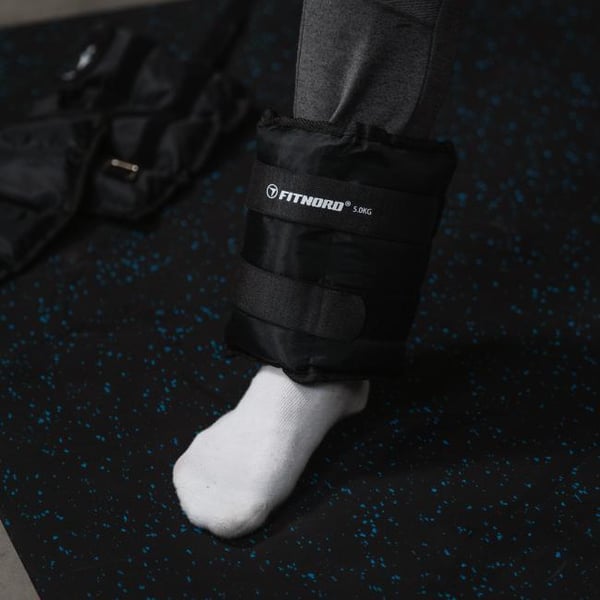 FitNord Ankel- och handledsvikter 2 x 5 kg 3