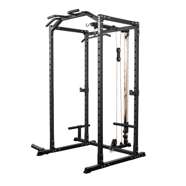 FitNord Power Rack 500 med övre och nedre kabeldrag 1