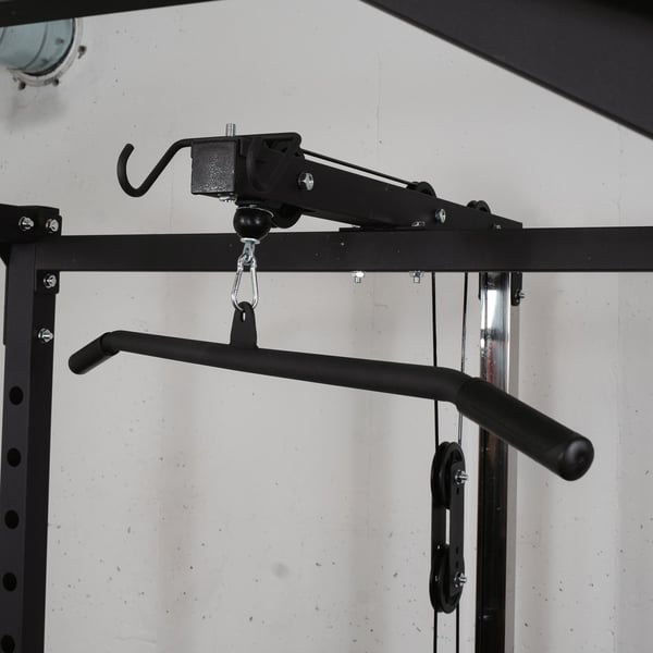 FitNord Power Rack 500 med övre och nedre kabeldrag 7