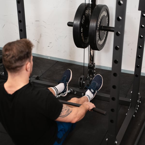 FitNord Power Rack 500 med övre och nedre kabeldrag 4