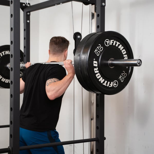 FitNord Power Rack 500 med övre och nedre kabeldrag 3