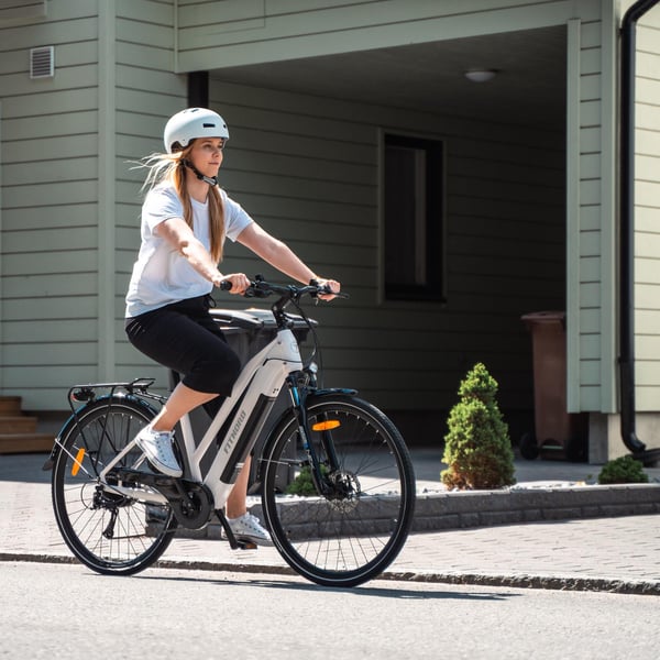 FitNord Ava 300 Elcykel G2, vit 3