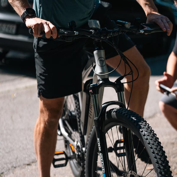 FitNord Ranger 200 Elmountainbike 2024, silver (540 Wh batteri) 4
