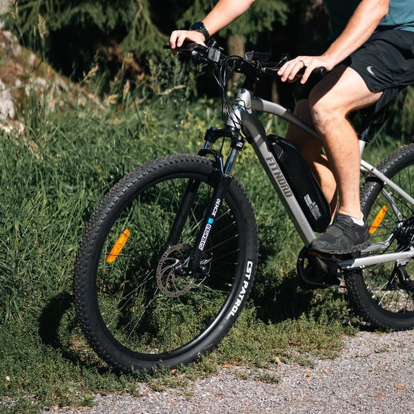 FitNord Ranger 200 Elmountainbike 2024, silver (540 Wh batteri) 5
