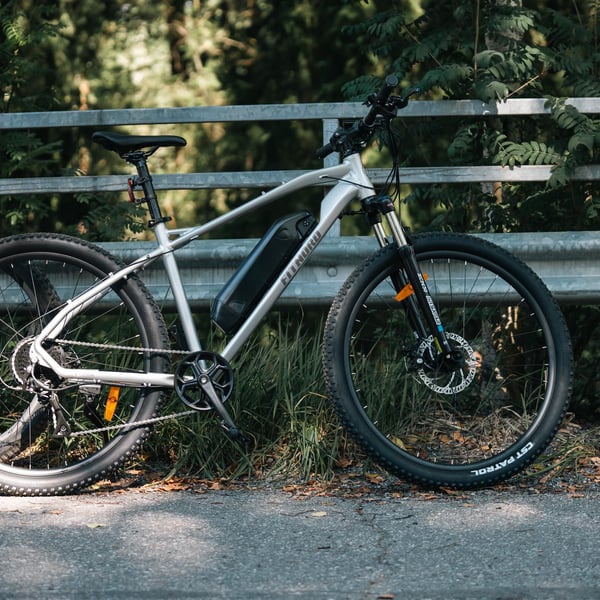 FitNord Ranger 200 Elmountainbike 2024, silver (540 Wh batteri) 6