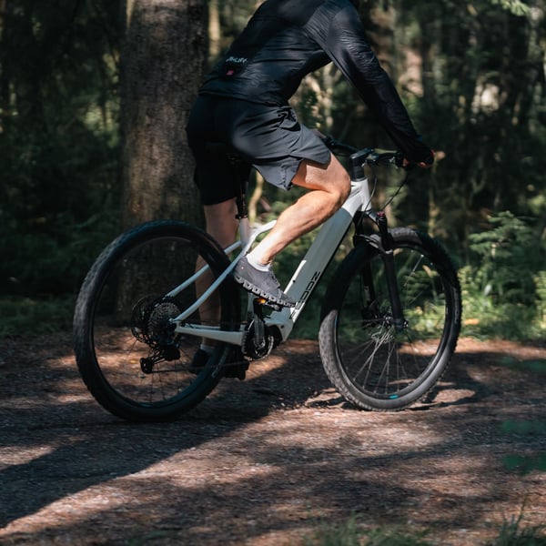Feddz PH-1 Elmountainbike, vit (630 Wh batteri) 4