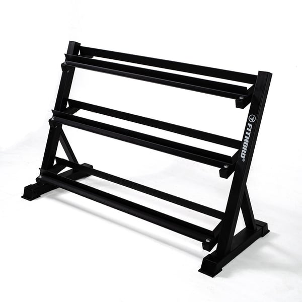 FitNord Hantelställ tre våningar, 130 cm 1