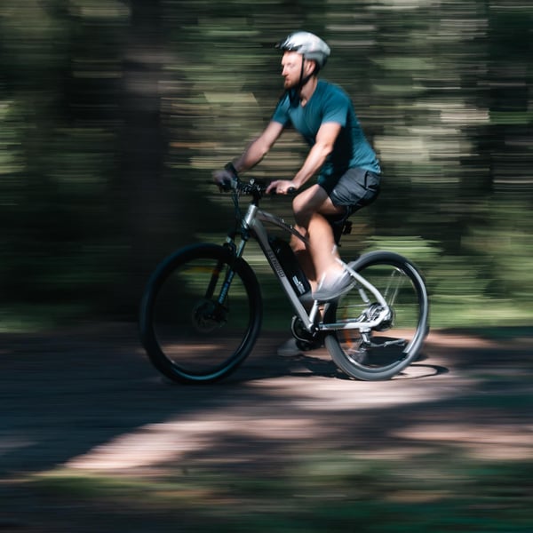 FitNord Ranger 200 Elmountainbike 2024, silver (540 Wh batteri) 7