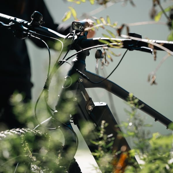 FitNord Rumble 500 Elfatbike 2024, svart (720 Wh batteri) 6