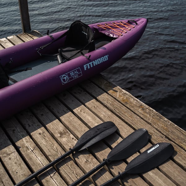 FitNord Seal Two tvåsitsig kajak, mörklila G2 13