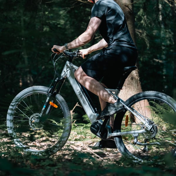 FitNord Ranger 500 Elmountainbike 2024, silver (612 Wh batteri) 4