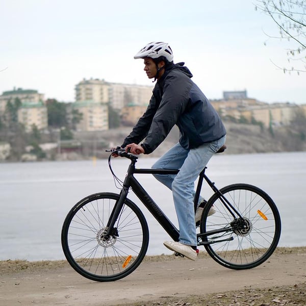 Fitnord Agile+ Elcykel, Svart
