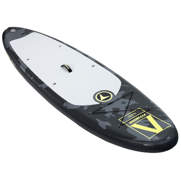 FitNord Aqua 300 SUP-brädset, NÄSI (lime-svart), med aluminiumpaddel 2