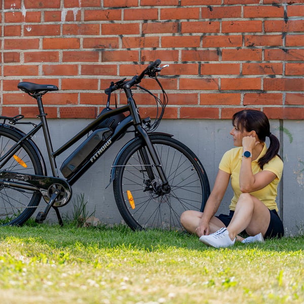 FitNord Ava 200 Elcykel, svart (540 Wh batteri) 11