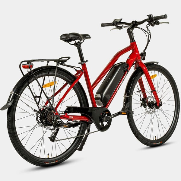 FitNord Ava 200 Elcykel 2024, röd (540 Wh batteri) 4