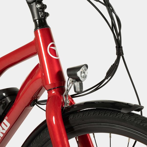 FitNord Ava 200 Elcykel 2024, röd (540 Wh batteri) 6
