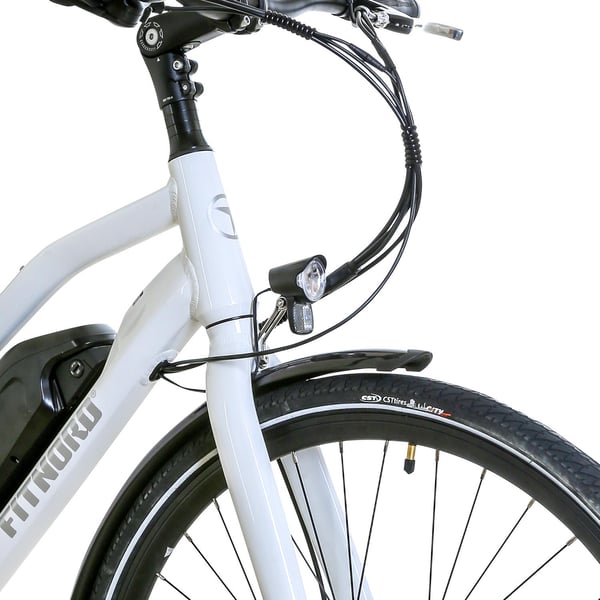 FitNord Ava 200 Elcykel, vit (540 Wh batteri) 7