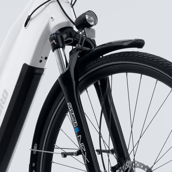 FitNord Ava 300 Elcykel G2, vit 10