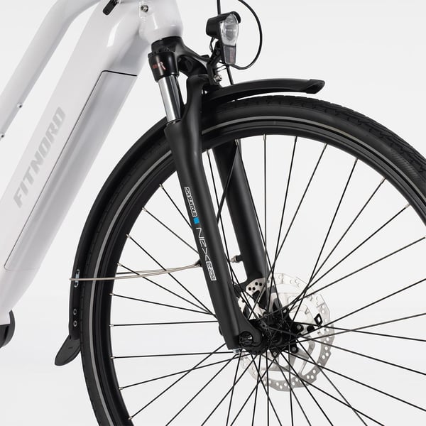 FitNord Ava 500 G2 Elcykel, vit 7